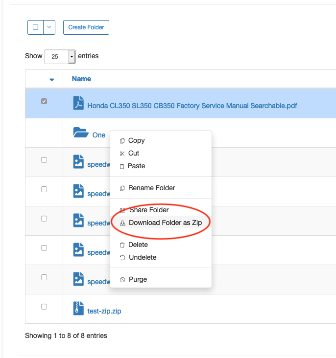Download As Zip Context Menu